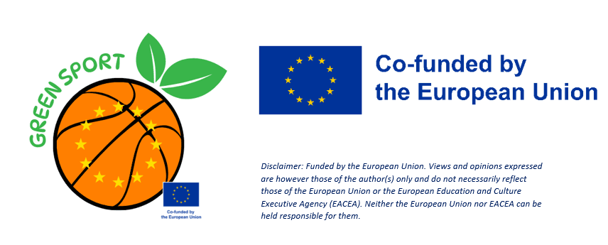 Progetto Erasmus+ Sport Green Sport — Co-funded by the European Union